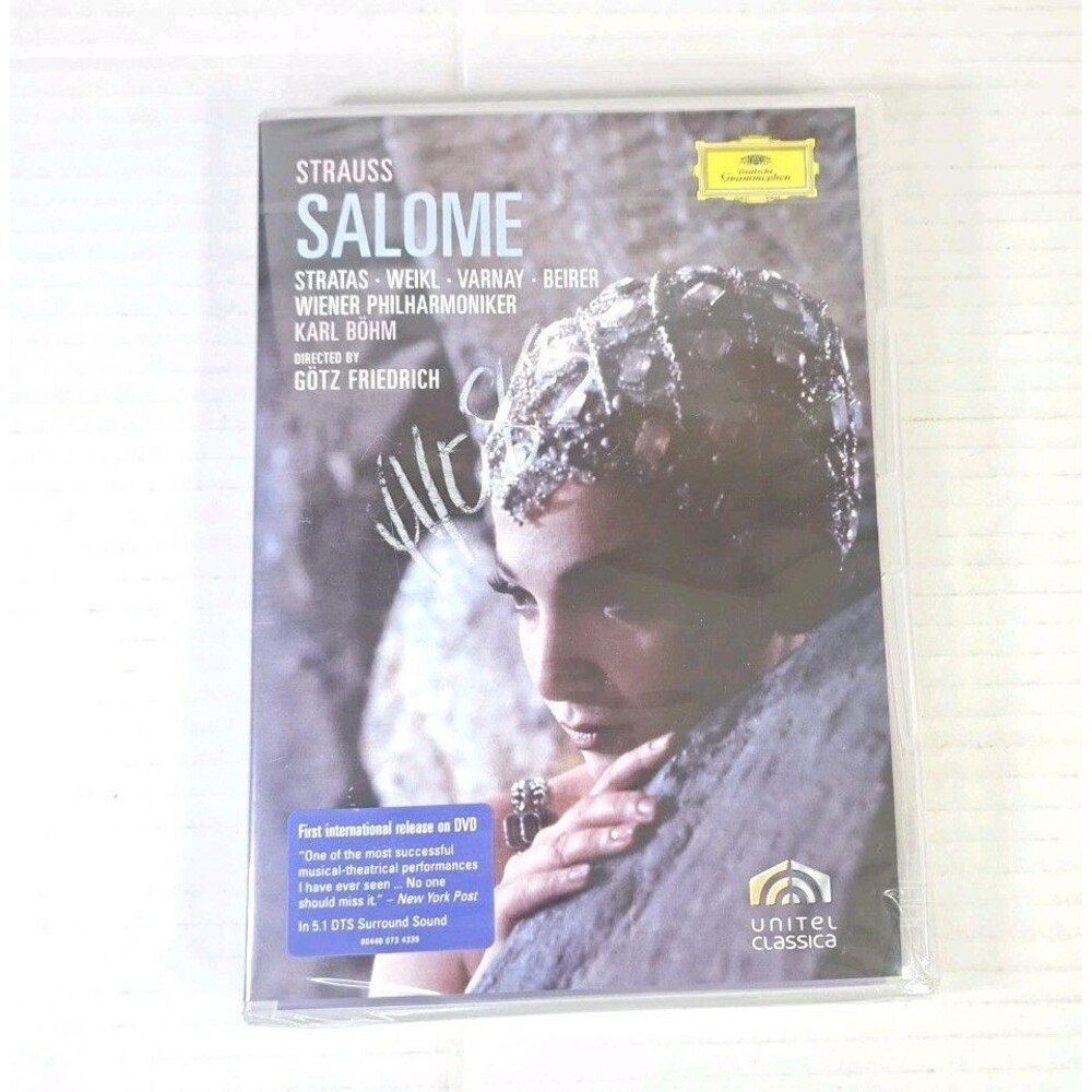 Salome Strauss DVD 2007 Deutsche Grammophon Unitel Classica NEW Sealed